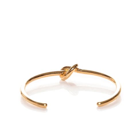 celine extra thin knot bracelet rose gold|Knot extra.